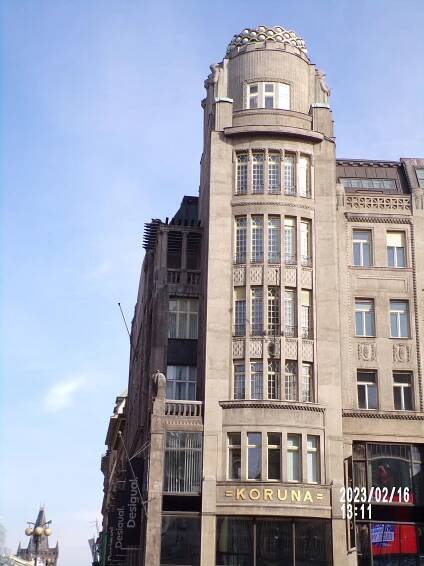 Fotografie - Palác Koruna - Václavské náměstí - Praha - 16.02.2023