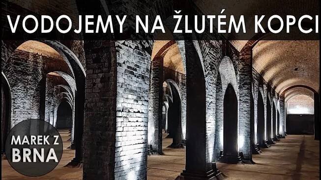 Vodojem Brno žlutý kopec - nové 10. PODZEMI BRNO 300 Kč