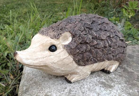 Ježek design dřevo velký
