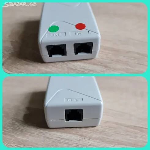 ADSL Splitter-rozbočovač internet ISDN/telefon - Litoměřice - Bazar