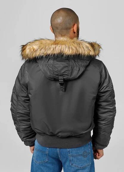Pánská Zimní bunda Oversize s kapucí Pitbull Harvest Bomber Značka PITBULL