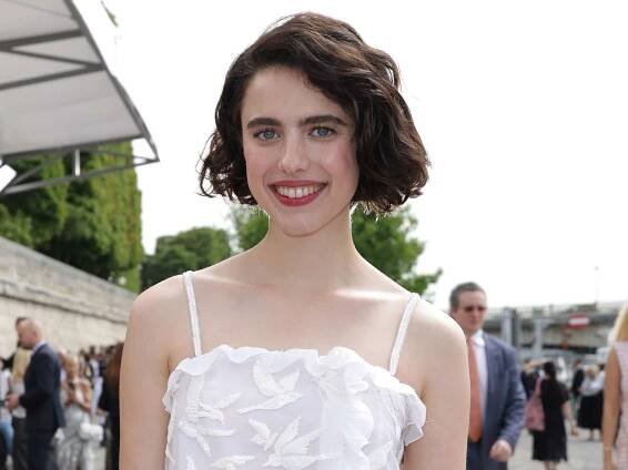 Margaret Qualley attends the Chanel Haute Couture Fall/Winter 2023/2024 show as part of Paris Fashion Week on July 04, 2023