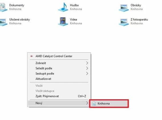 Jak vytvořit knihovnu ve Windows 10 - 03