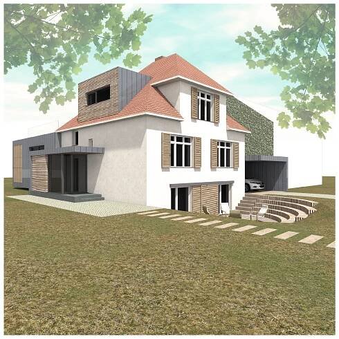 Rodinný dům Libčice nad Vltavou – Architekt Petr Paleček