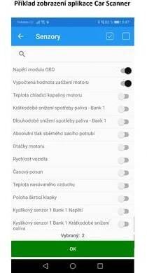 Mobilly ELM 327 Automobilová diagnostická jednotka pro OBD II s Bluetooth pro Android, CZ aplikace | SUNNYSOFT