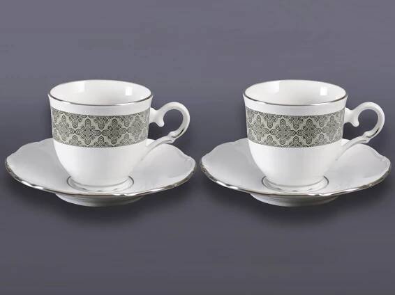 DUO Ofélie (Babička) platina | Ofélie | VIVA PORCELÁN - PORCELÁNOVÁ MANUFAKTURA