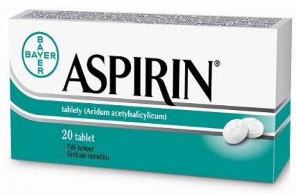ASPIRIN 500 mg 20 tablet