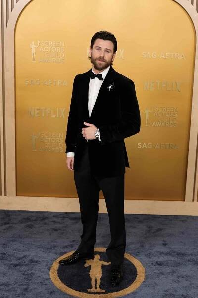 Tommy Bastow attends the 31st Annual Screen Actors Guild Awards at Shrine Auditorium and Expo Hall on February 23, 2025 in Los Angeles, California