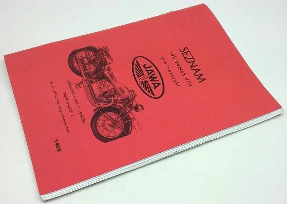 Jawa 500 OHV Rumpál Katalog ND reprint - Image 6