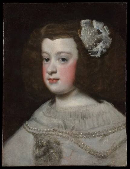 María Teresa, Infanta of Spain, Diego Rodríguez de Silva y Velázquez  Spanish, Oil on canvas