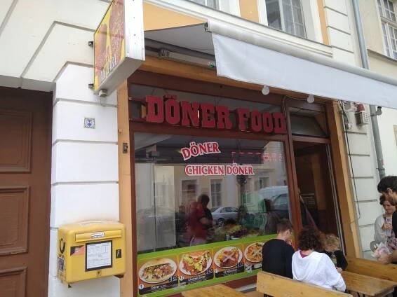 Exteriér - Döner-Imbiss Ali Baba (Postupim)