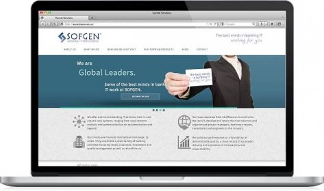 Website for SOFGEN // by Sarah Feidt