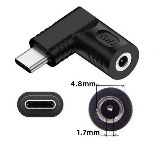 adapter 4,8x1,7 na USB-C (PD 65W)