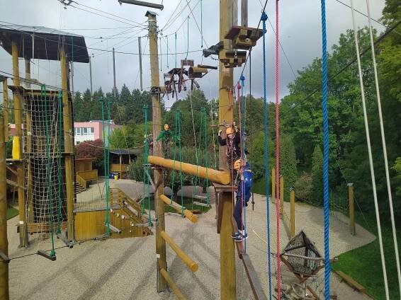 Sršní lanové centrum | Junák Šlapanice