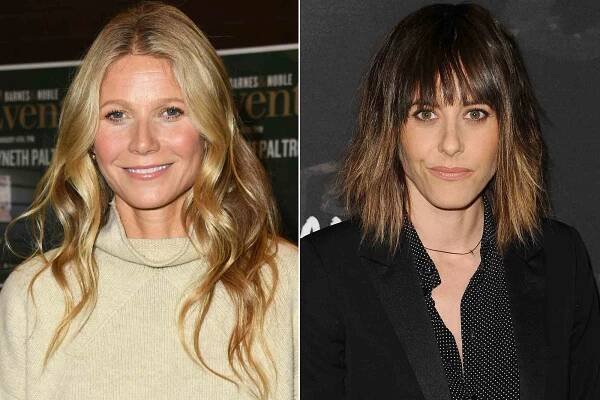 A photo of Gwyneth Paltrow and a photo of Katherine Moennig.
