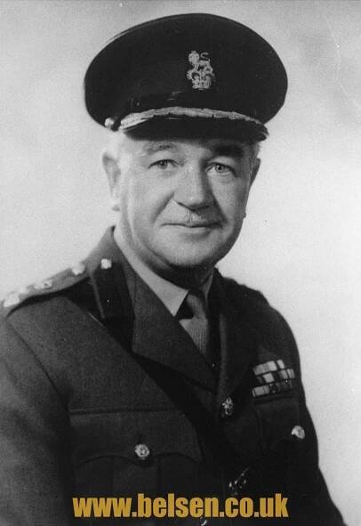Major-General James Alexander Deans Johnston - Bergen Belsen Concentration Camp