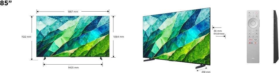 85" TCL 85C855
