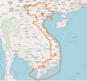 Poloha a hranice Vietnamu | Rádi cestujeme | nejen levné letenky, ubytování, zimní pobyty