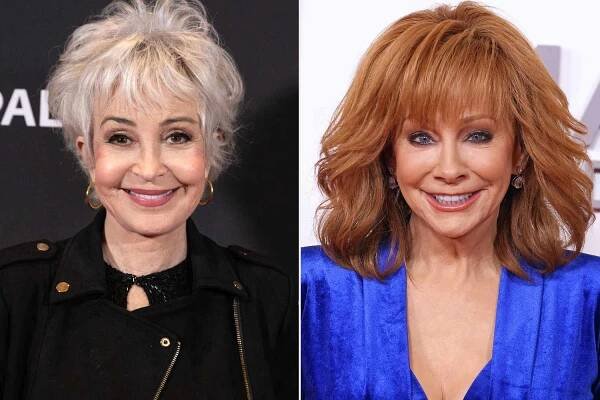 Annie Potts and Reba McEntire