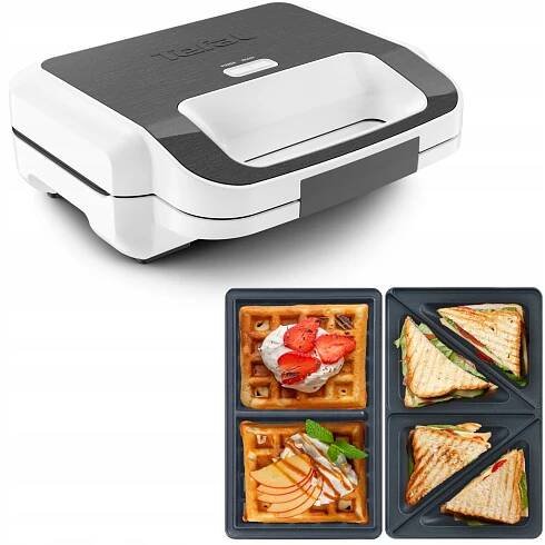 Sendvičovač Tefal SW701110 bílý 850 W