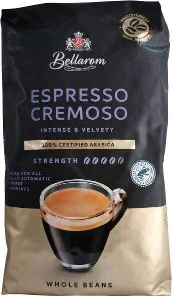 Bellarom káva míchaná Espresso Cremoso 1 kg
