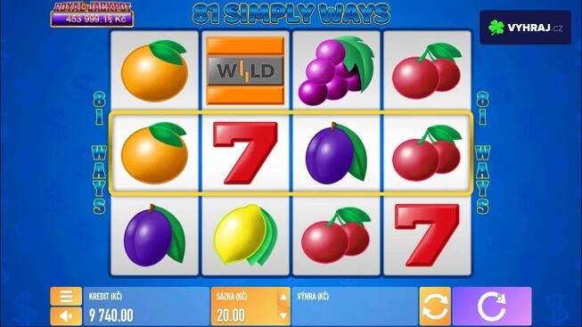 Automat 81 Simply Ways od společnosti Tech4Bet [DEMO HRA PRO ZÁBAVU]