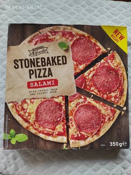 Podrobné informace o potravině Pizza salami