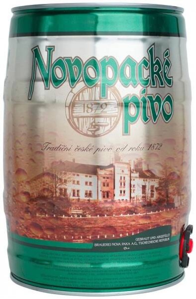 Nová Paka Kryštof - 5L soudek piva - Domácí pivotéka