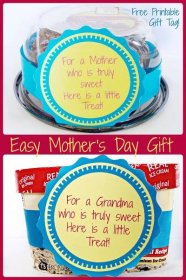 Sweet Mothers Day Treat Tag