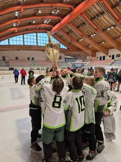 HC Zastávka | Mladší žáci získali na turnaji v Itálii zlaté medaile!