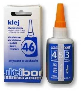 Elastické lepidlo na gumu a kov MULTIBOND 453