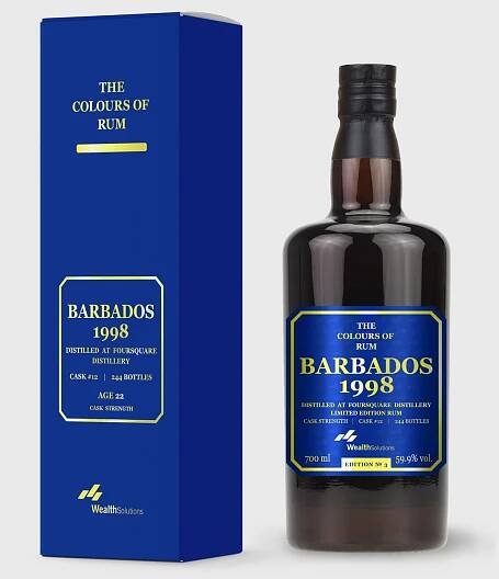 The Colours of Rum Barbados 3 Foursquare 1998, GIFT