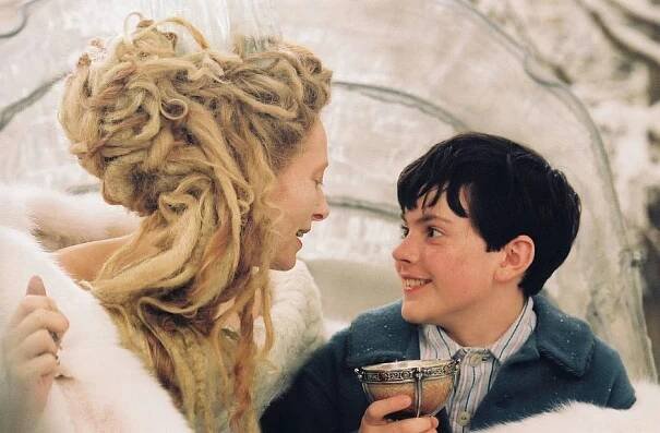 Tilda Swinton, Skandar Keynes - Narnia: Lev, šatník a čarodejnica - Z filmu