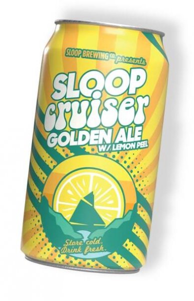 SLOOP CRUISER GOLDEN ALE — SLOOP BREWING CO.