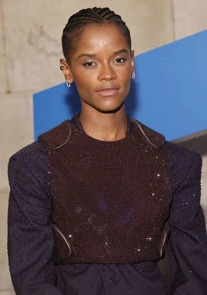 LETITIA WRIGHT - WEARING LIV LUTTRELL — liv luttrell