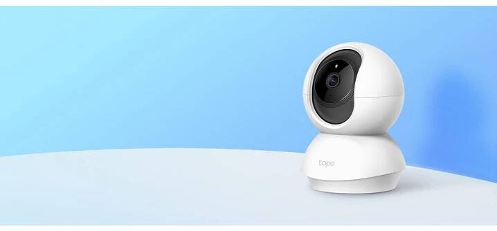 TP-LINK Tapo C200 Pan/Tilt FullHD1080p Home Security Wi-Fi Camera,micro SD, dvoucestné audio, detekc