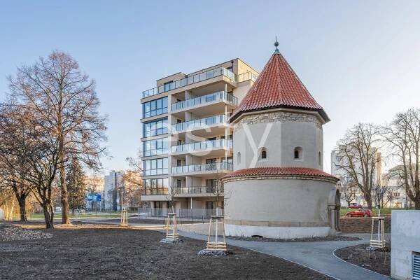 Prodej 3+kk 108,3 m2 včetně lodžie v rezidenci Radimova, Břevnov