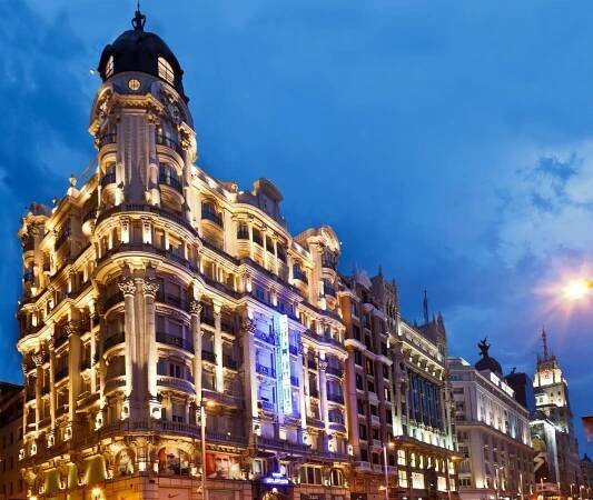 Hotel Atlantico Madrid Exterior photo