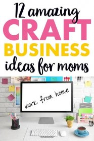 12 Amazing Craft Business Ideas for Moms Who Want to Work From Home - Twins Mommy