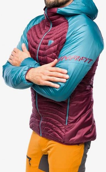 Bunda na skialpinismus Dynafit Speed Insulation Hooded Jacket - storm blue/blue