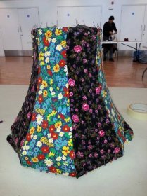 Making a Lampshade – Space Cake