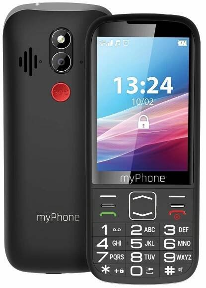 myPhone Halo 4 LTE Senior černá