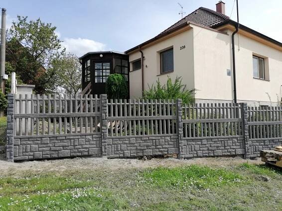 Betonové ploty - Ploty Úvaly