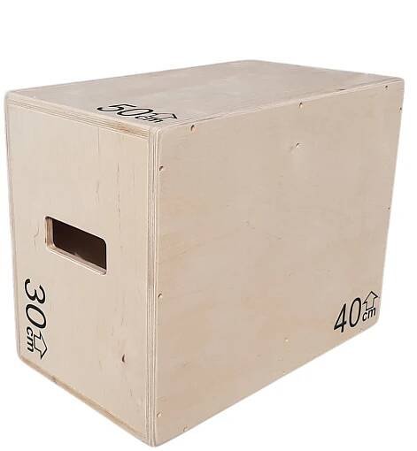 Tréninkový plyo box MASTER wood 50 x 40 x 30 cm