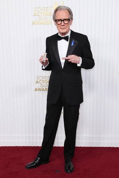 Bill Nighy at the 2023 Screen Actors Guild Awards in Los Angeles.
