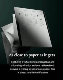 reMarkable paper like writing digintal notebook just like paper 