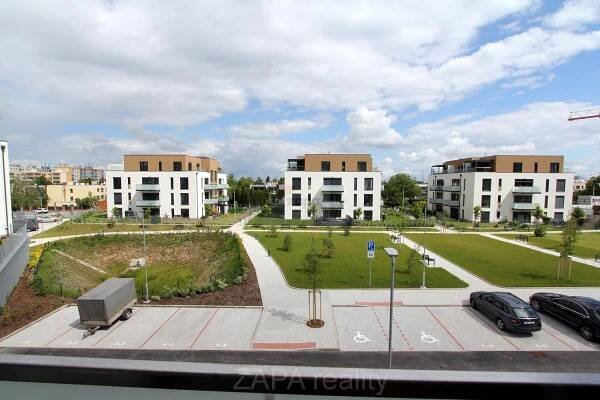 Pronájem bytu 2+kk/L/G 44 m2 v novostavbě, Praha 8 Bohnice, nezařízeno