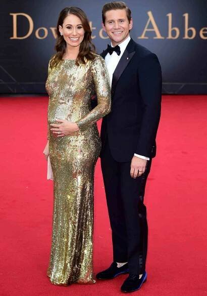 Downton Baby! Allen Leech and Wife Jessica Blair Herman Expecting First Child