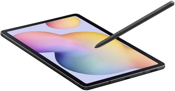 Samsung Galaxy Tab S6 Lite WiFi, LTE/4G 128 GB šedá tablet s OS Android 26.4 cm (10.4 palec) 2.4 GHz, 2.0 GHz Samsung Ex