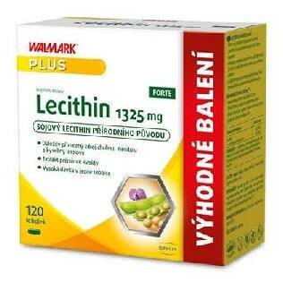 Walmark Walmark Lecithin 1325 mg FORTE, lecitin, kyselina linolová, optimální cholesterol 120 tablet